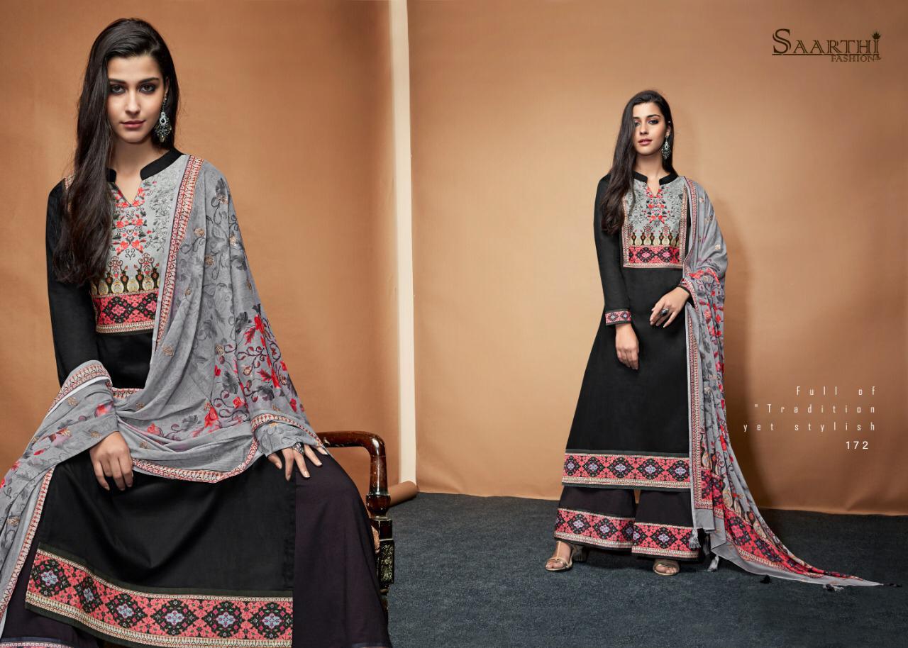 Ehana By Saarthi Fashion 168 To 177 Series Designer Suits Collection Beautiful Stylish Fancy Colorful Party Wear & Ethnic Wear Jam Silk Cotton Dresses At Wholesale Price