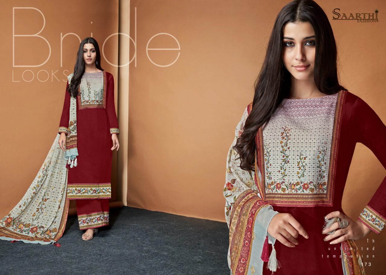 Ehana By Saarthi Fashion 168 To 177 Series Designer Suits Collection Beautiful Stylish Fancy Colorful Party Wear & Ethnic Wear Jam Silk Cotton Dresses At Wholesale Price