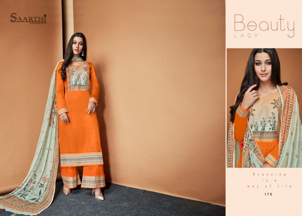 Ehana By Saarthi Fashion 168 To 177 Series Designer Suits Collection Beautiful Stylish Fancy Colorful Party Wear & Ethnic Wear Jam Silk Cotton Dresses At Wholesale Price