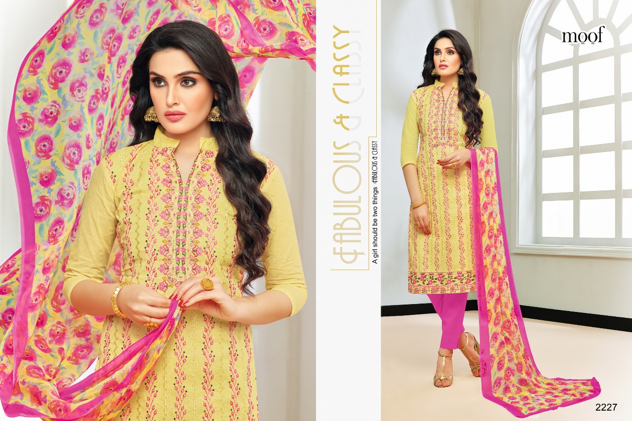 Elissa Vol-3 By Moof Fashion 2223 To 22298 Series Beautiful Suits Stylish Fancy Colorful Casual Wear & Ethnic Wear Heavy Modal Dresses At Wholesale Price