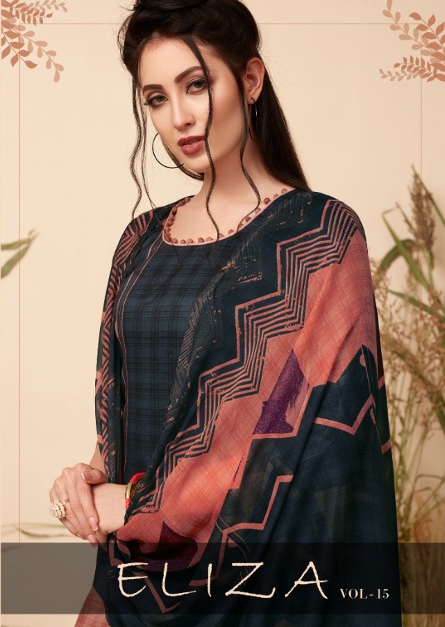 Eliza-15 By Ritu International 15001 To 15010 Series Beautiful Suits Colorful Stylish Fancy Casual Wear & Ethnic Wear Pure Glace Cotton Digital Style Print Dresses At Wholesale Price