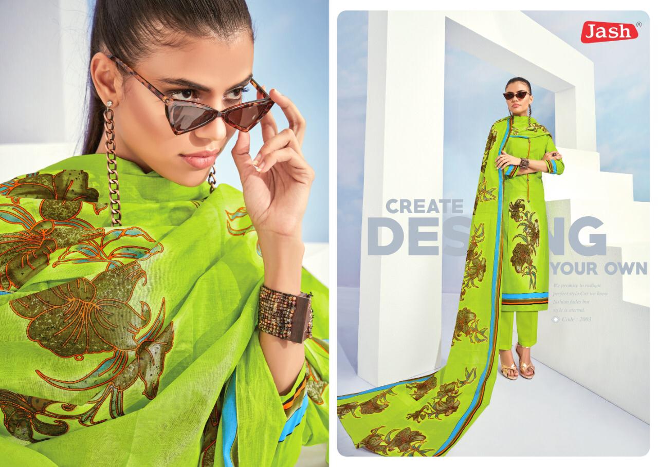 Elliza Vol-2 By Jash Enterprises 2001 To 2010 Series Beautiful Suits Stylish Fancy Colorful Party Wear & Ethnic Wear Cotton Printed Dresses At Wholesale Price