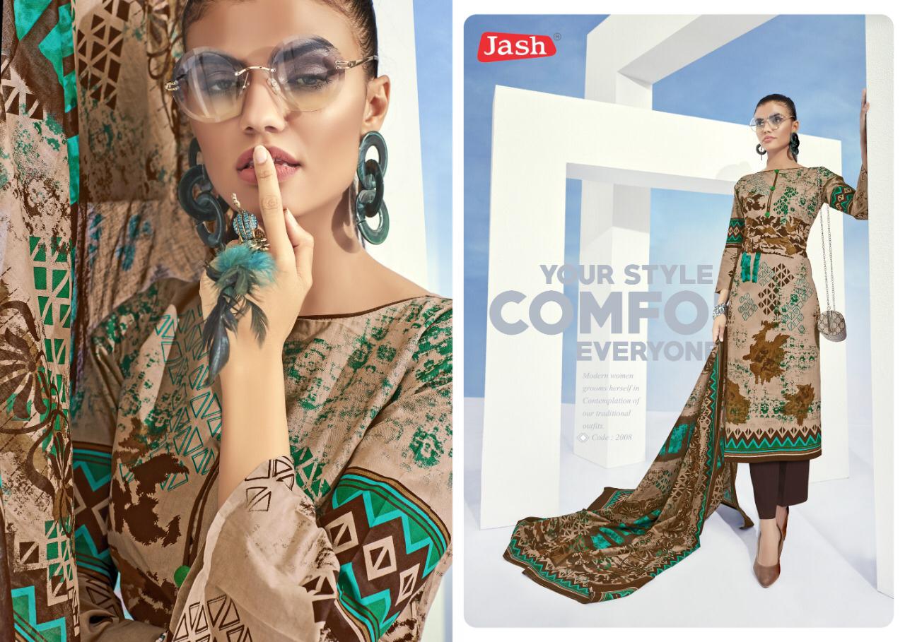 Elliza Vol-2 By Jash Enterprises 2001 To 2010 Series Beautiful Suits Stylish Fancy Colorful Party Wear & Ethnic Wear Cotton Printed Dresses At Wholesale Price
