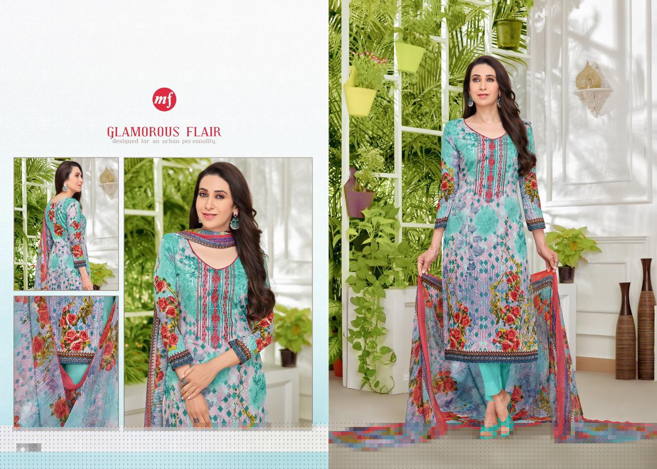 Essenza Vol-18 By Mahaveer Fashion 7101 To 7109 Series Beautiful Suits Collection Stylish Fancy Colorful Casual Wear & Ethnic Wear Pure Jam Satin Embroidered Dresses At Wholesale Price
