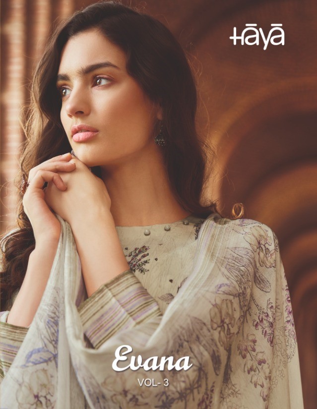 Evana Vol-3 By Haya 6741 To 6751 Series Beautiful Stylish Fancy Colorful Party Wear & Ethnic Wear Collection Cotton Silk Digital Print With Work Dresses At Wholesale Price