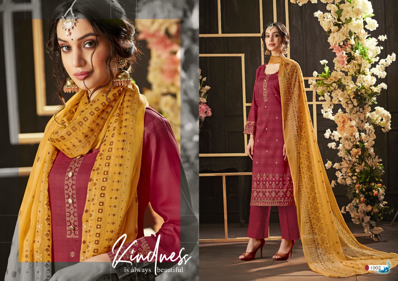 S Falaq By Svf Prints 1001 To 1007 Series Beautiful Suits Stylish Fancy Colorful Party Wear & Ethnic Wear Jam Silk Printed Dresses At Wholesale Price