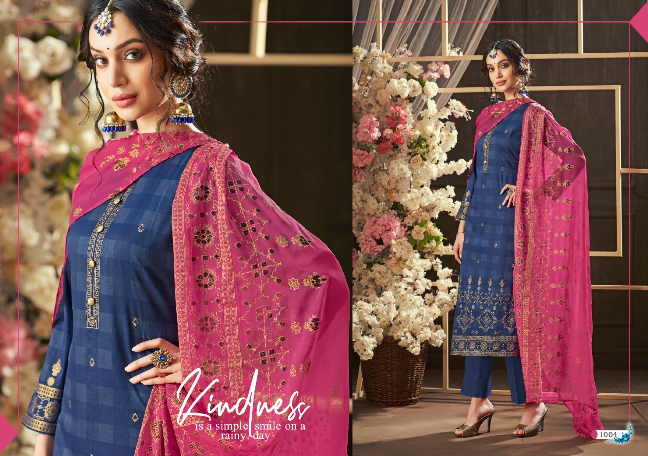 S Falaq By Svf Prints 1001 To 1007 Series Beautiful Suits Stylish Fancy Colorful Party Wear & Ethnic Wear Jam Silk Printed Dresses At Wholesale Price