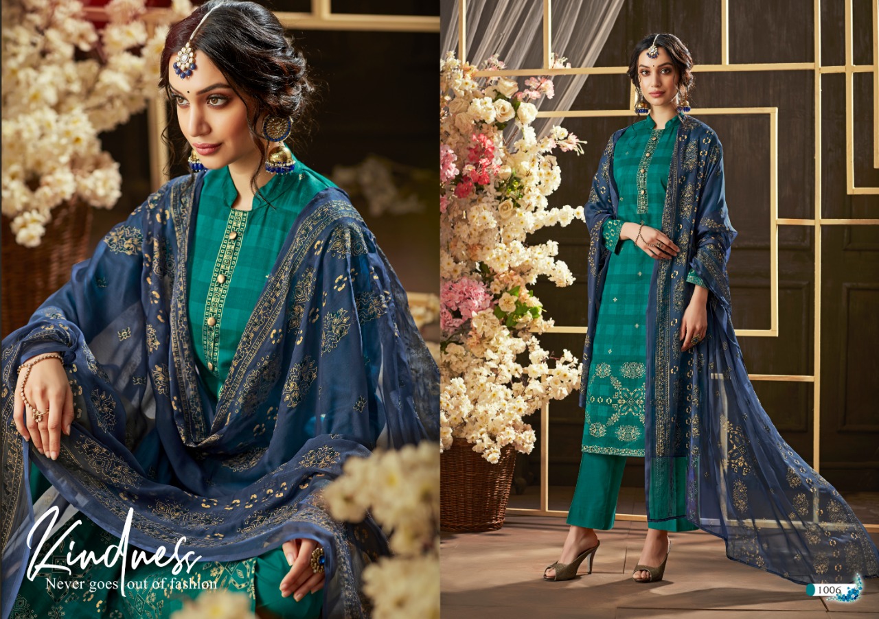 S Falaq By Svf Prints 1001 To 1007 Series Beautiful Suits Stylish Fancy Colorful Party Wear & Ethnic Wear Jam Silk Printed Dresses At Wholesale Price