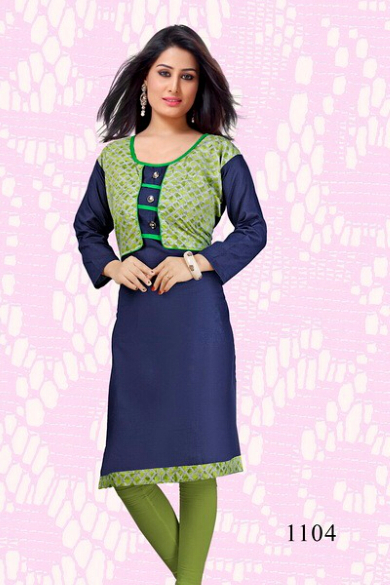 Fanta By Kaamiri 1101 To 1110 Series Stylish Fancy Colorful Beautiful Casual Wear & Ethnic Wear Semi Lawn Printed Kurtis At Wholesale Price