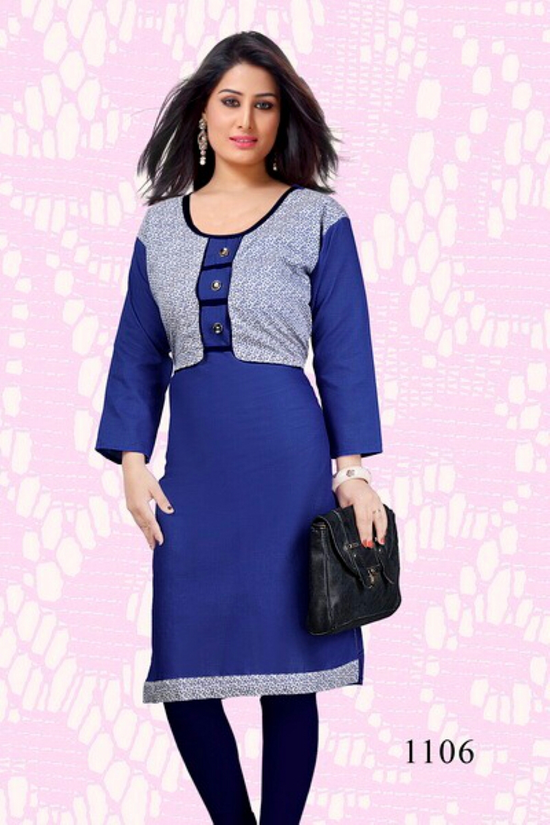 Fanta By Kaamiri 1101 To 1110 Series Stylish Fancy Colorful Beautiful Casual Wear & Ethnic Wear Semi Lawn Printed Kurtis At Wholesale Price