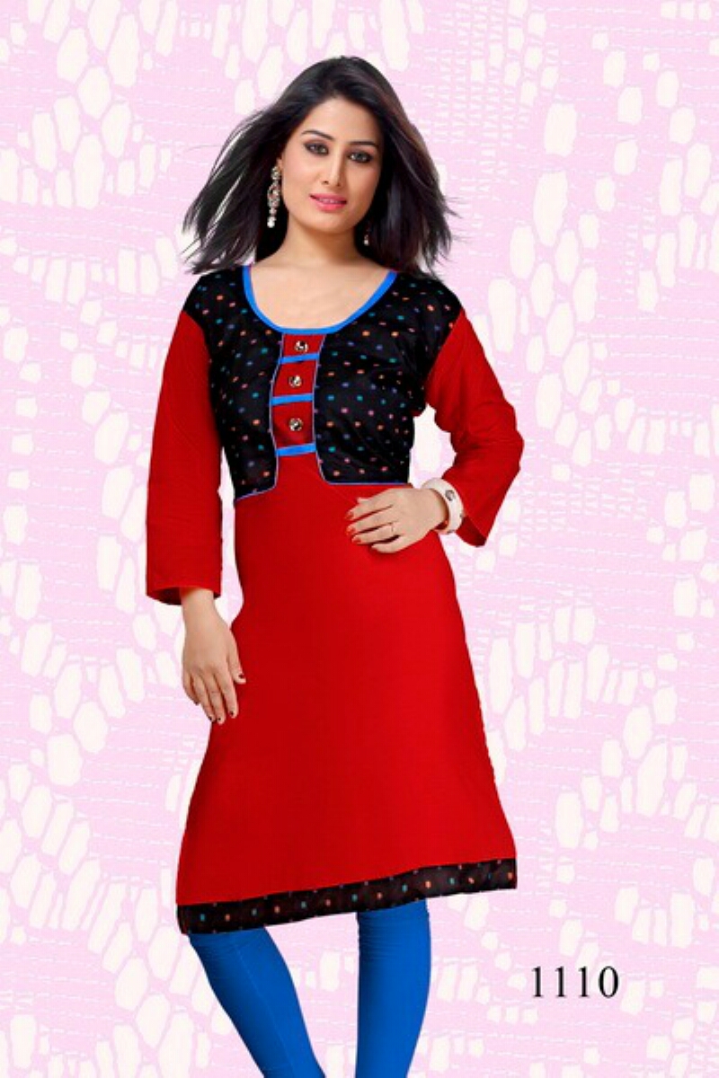 Fanta By Kaamiri 1101 To 1110 Series Stylish Fancy Colorful Beautiful Casual Wear & Ethnic Wear Semi Lawn Printed Kurtis At Wholesale Price
