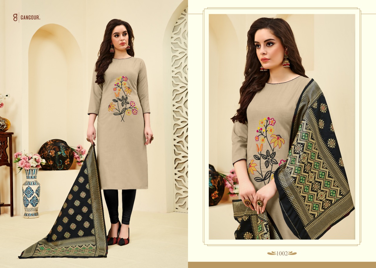Femina By One Choice 1001 To 1006 Series Designer Wedding Collection Beautiful Stylish Fancy Colorful Party Wear & Occasional Wear Cotton Slub Dresses At Wholesale Price
