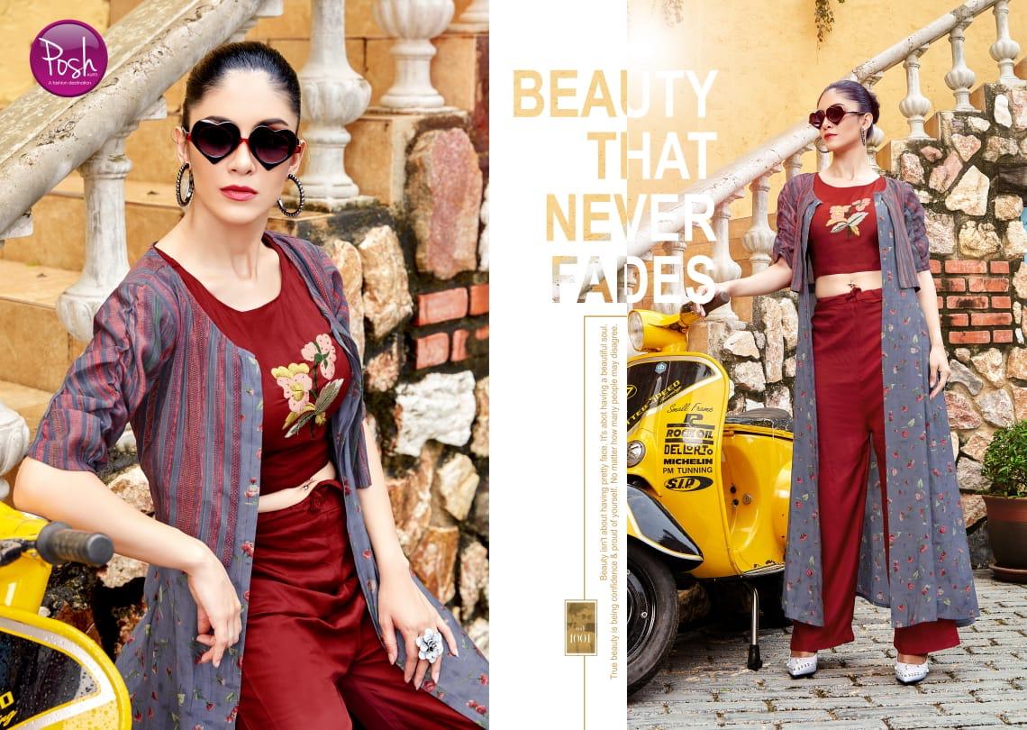 Femina By Posh 1001 To 1005 Series Beautiful Stylish Fancy Colorful Casual Wear & Ethnic Wear & Ready To Wear Fancy Kurtis At Wholesale Price