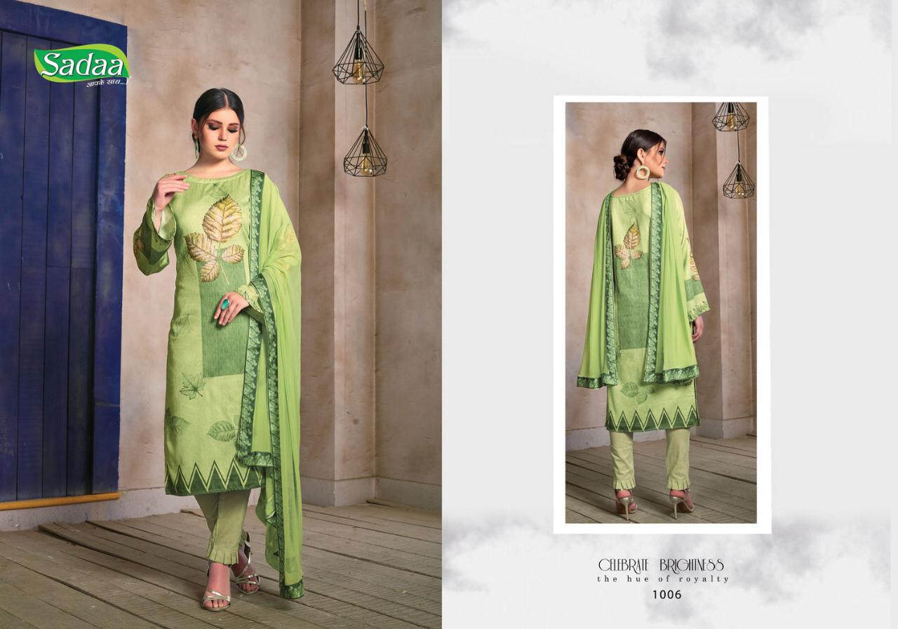 Feta Jaam Vol-2 By Sadaa 1001 To 1010 Series Beautiful Suits Colorful Stylish Fancy Casual Wear & Ethnic Wear Jam Galce Digital Fancy Printed Dresses At Wholesale Price