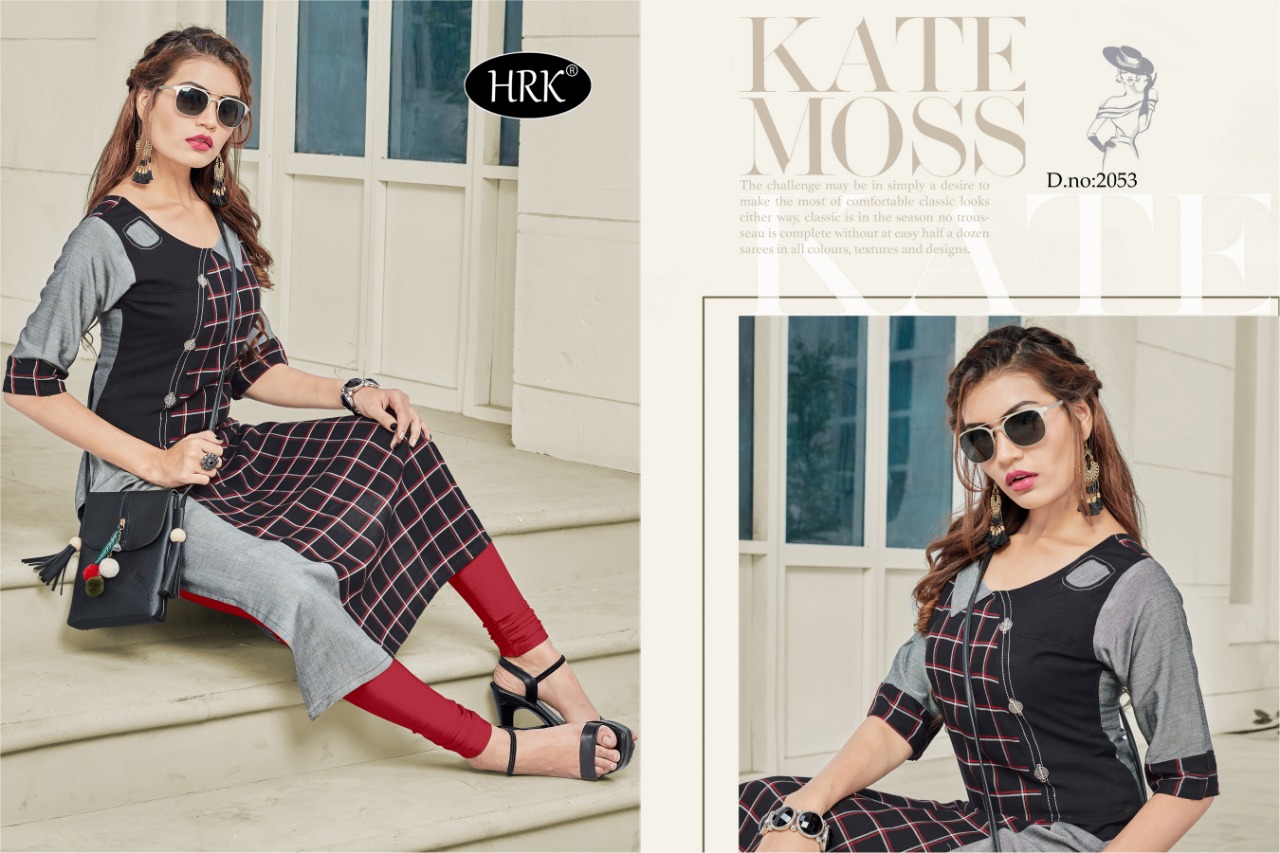 Flaour Vol-1 By Hrk 2052 To 2056 Series Beautiful Stylish Fancy Colorful Casual Wear & Ethnic Wear & Ready To Wear Fancy Mix Kurtis At Wholesale Price