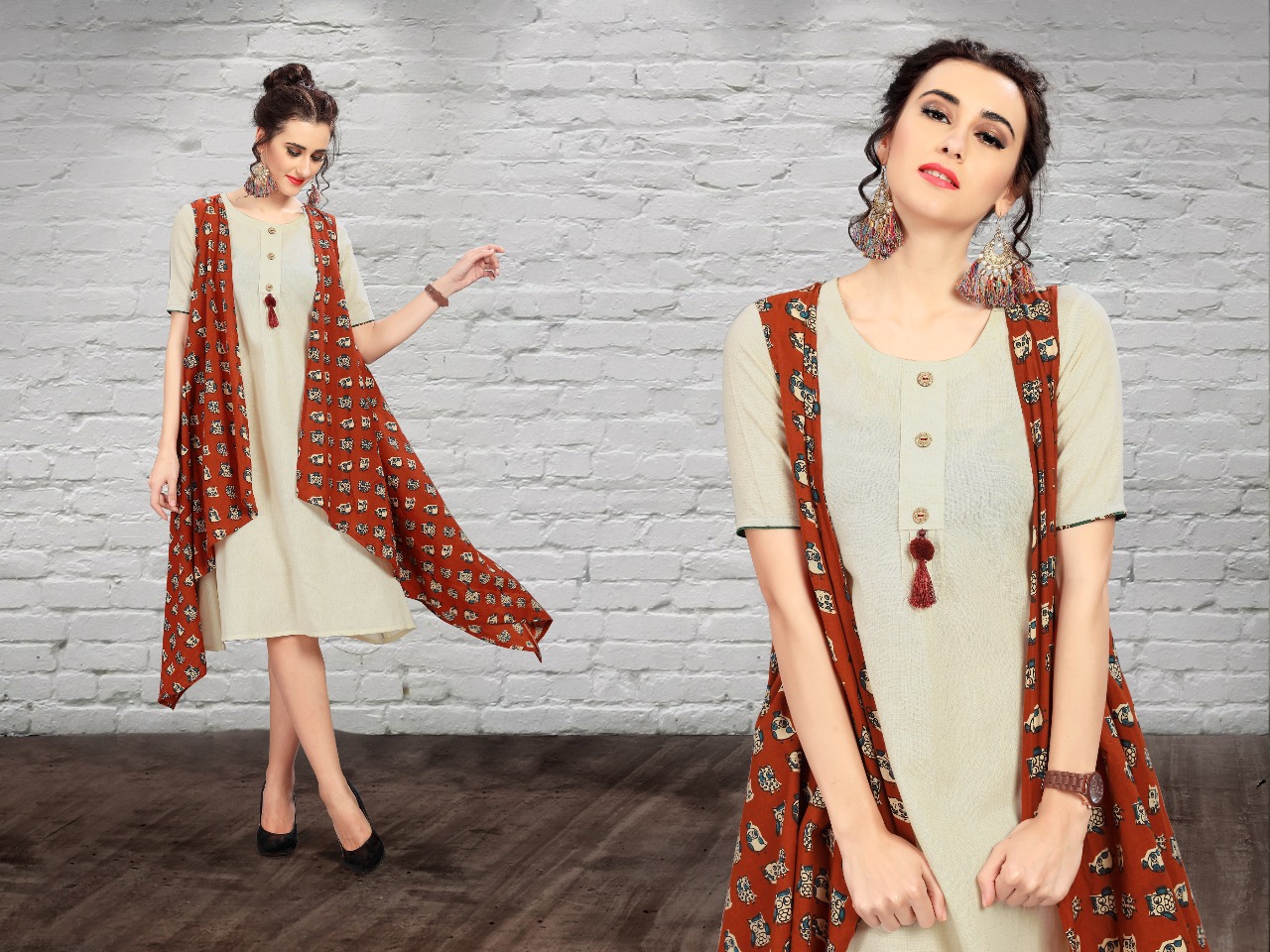 Flaunt Vol-2 By Mrigya 8013 To 8020 Series Beautiful Stylish Fancy Colorful Casual Wear & Ethnic Wear Rayon Printed Kurtis At Wholesale Price