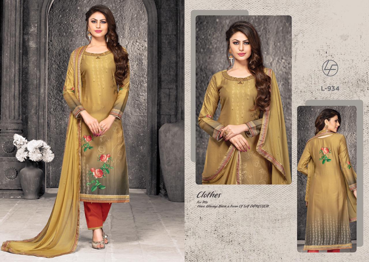 Florance By Linking Fashion 933 To 938 Series Beautiful Patiyala Suits Colorful Stylish Fancy Casual Wear & Ethnic Wear Jam Cotton Digital Printed Dresses At Wholesale Price