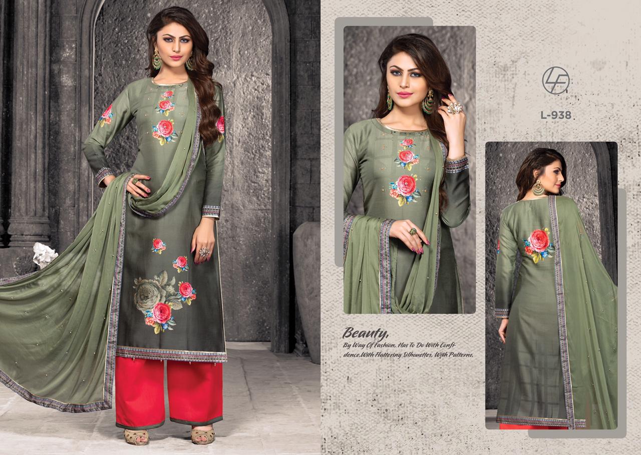 Florance By Linking Fashion 933 To 938 Series Beautiful Patiyala Suits Colorful Stylish Fancy Casual Wear & Ethnic Wear Jam Cotton Digital Printed Dresses At Wholesale Price