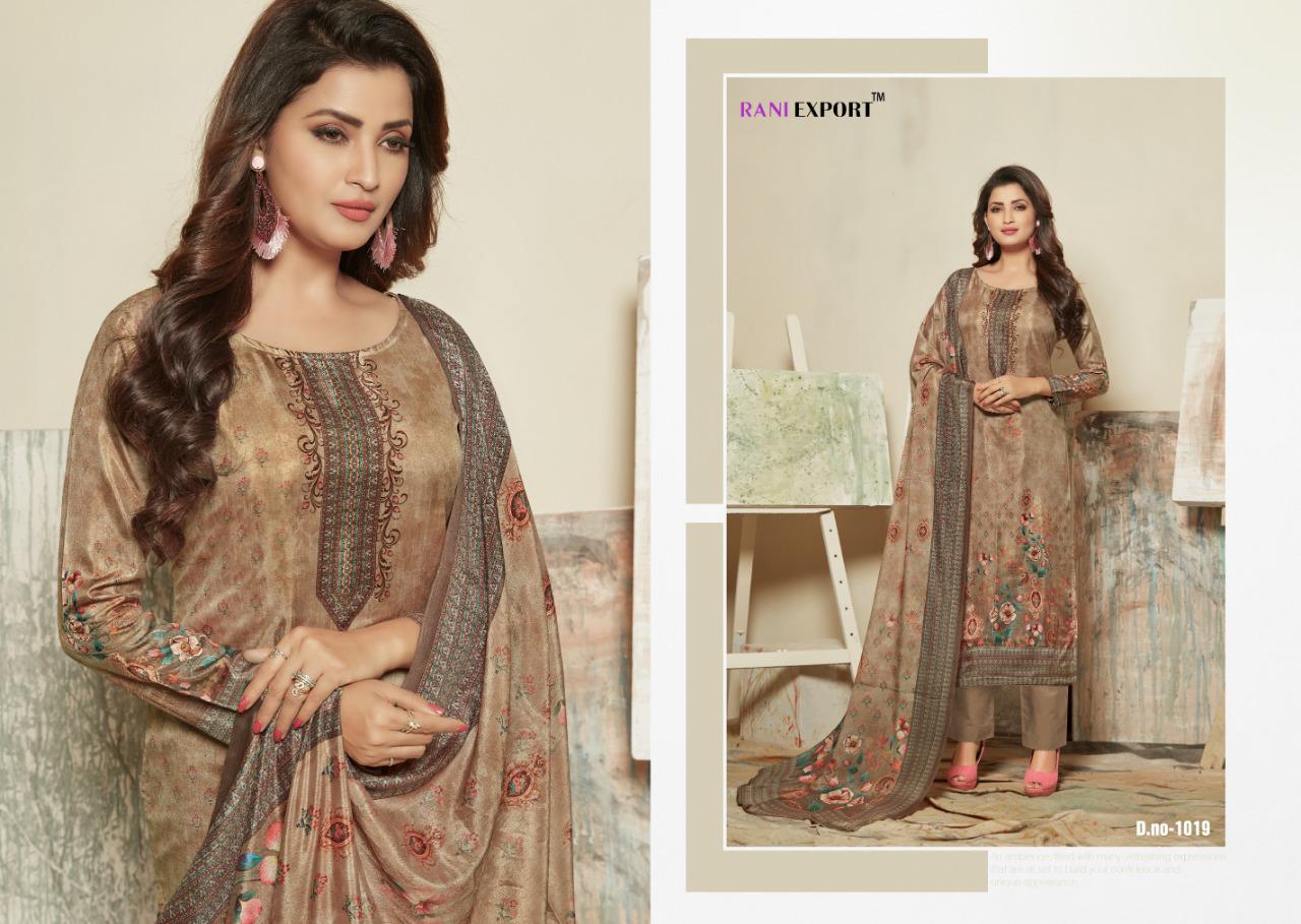 Floranja By Rani Exports 1018 To 1025 Series Beautiful Suits Collection Beautiful Stylish Fancy Colorful Casual Wear & Ethnic Wear Dolla Cotton Silk Dresses At Wholesale Price