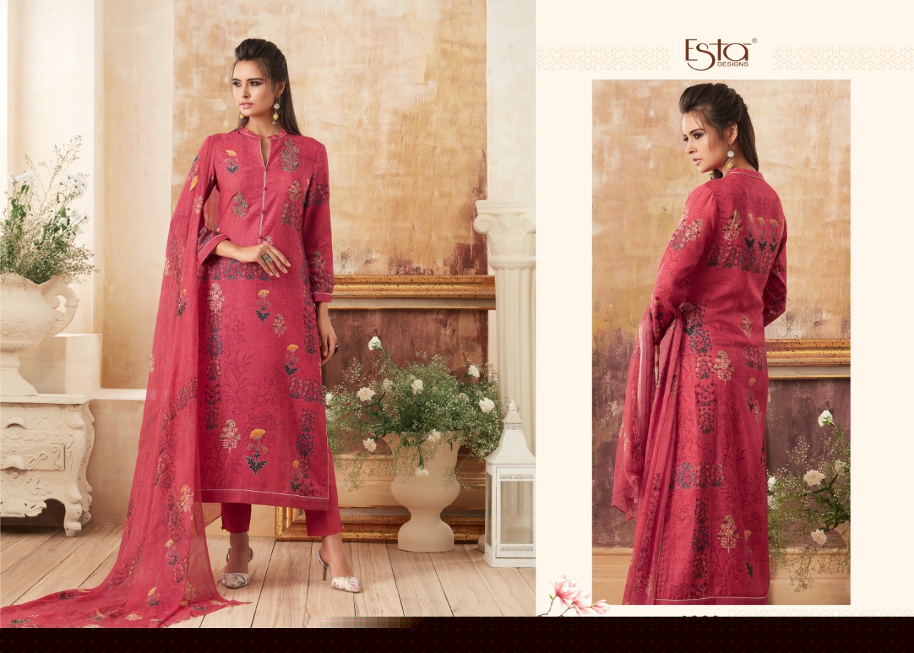 Florence By Esta Designs 1001 To 1012 Series Beautiful Winter Suits Collection Stylish Fancy Colorful Winter Wear & Ethnic Wear Pure Pashmina Embroidered Dresses At Wholesale Price