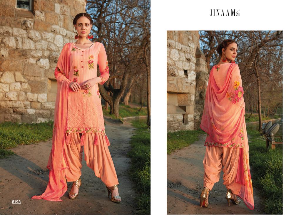 Freesia By Jinaam Dresses 8185 To 8193 Series Designer Suits Collection Beautiful Stylish Fancy Colorful Party Wear & Ethnic Wear Cotton Lawn Printed Dresses At Wholesale Price