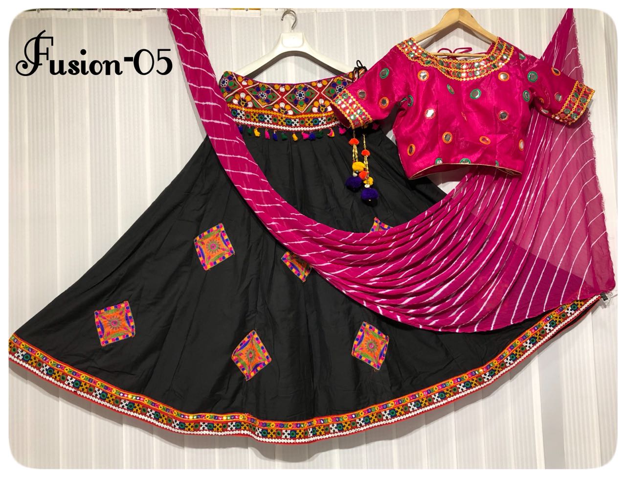 Fusion Vol-05 By Fashid Wholesale 501 To 504 Series Designer Beautiful Navratri Collection Occasional Wear & Party Wear Pure Maslin Silk Lehengas At Wholesale Price