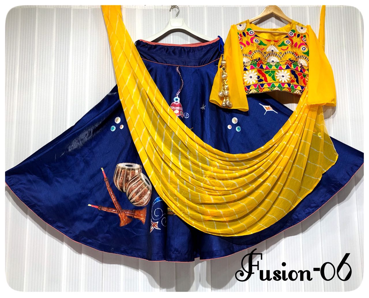 Fusion Vol-06 By Fashid Wholesale 06 & 06-b Series Designer Beautiful Navratri Collection Occasional Wear & Party Wear Pure Tafeta Silk Digital Printed Lehengas At Wholesale Price
