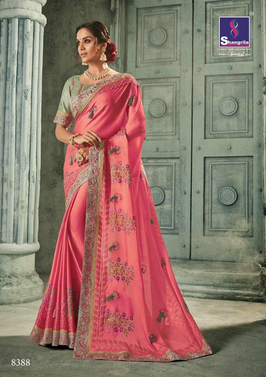Ghunghat By Shangrila Sarees 8381 To 8392 Series Indian Traditional Wear Collection Beautiful Stylish Fancy Colorful Party Wear & Occasional Wear Two Tone Sarees At Wholesale Price