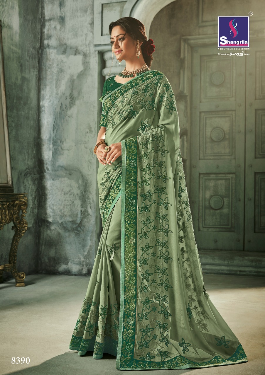 Ghunghat By Shangrila Sarees 8381 To 8392 Series Indian Traditional Wear Collection Beautiful Stylish Fancy Colorful Party Wear & Occasional Wear Two Tone Sarees At Wholesale Price