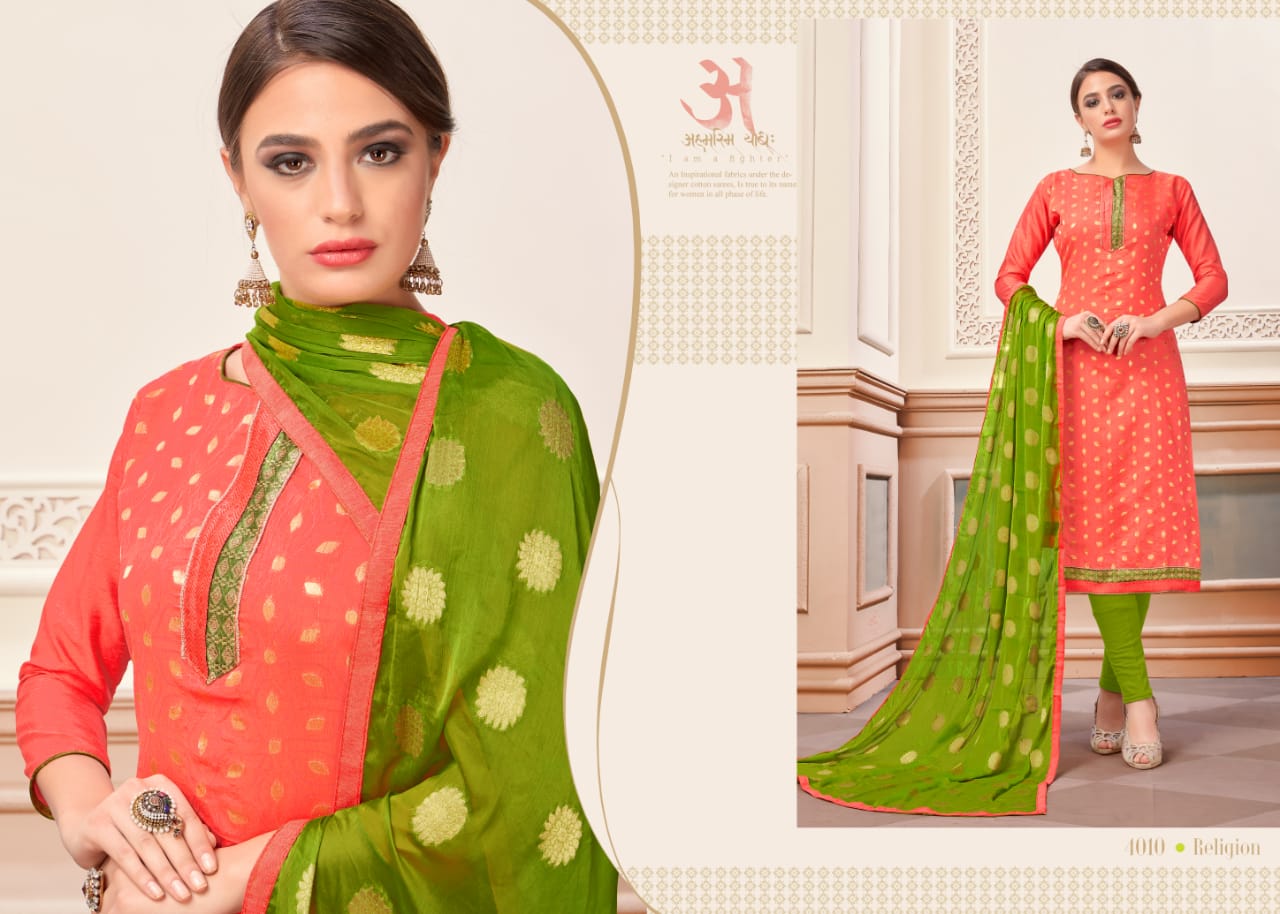 Glamour Vol-4 By Smf 4001 To 4012 Series Beautiful Suits Colorful Stylish Fancy Party Wear & Ethnic Wear Fancy Jacquard Silk Dresses At Wholesale Price