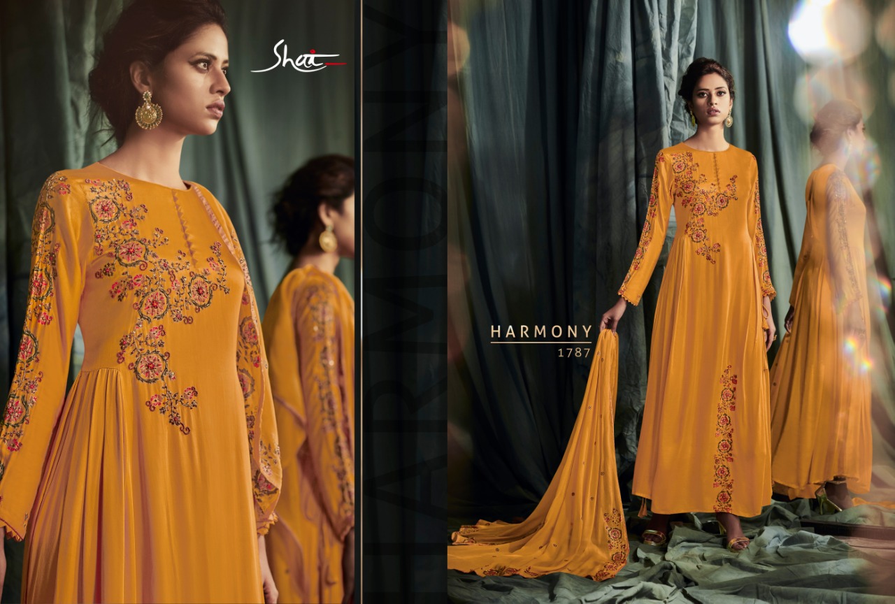 Gleam By Shai 1781 To 1788 Series Designer Festive Suits Collection Beautiful Stylish Fancy Colorful Party Wear & Occasional Wear Pure Modal Satin Dresses At Wholesale Price