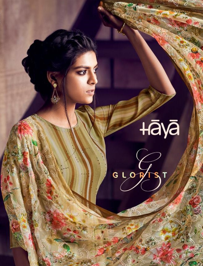 Glorist By Haya 6681 To 6691 Series Designer Pakistani Suits Beautiful Stylish Fancy Colorful Festive Collection Party Wear & Occasional Wear Pure Georgette Embroidered Dresses At Wholesale Price