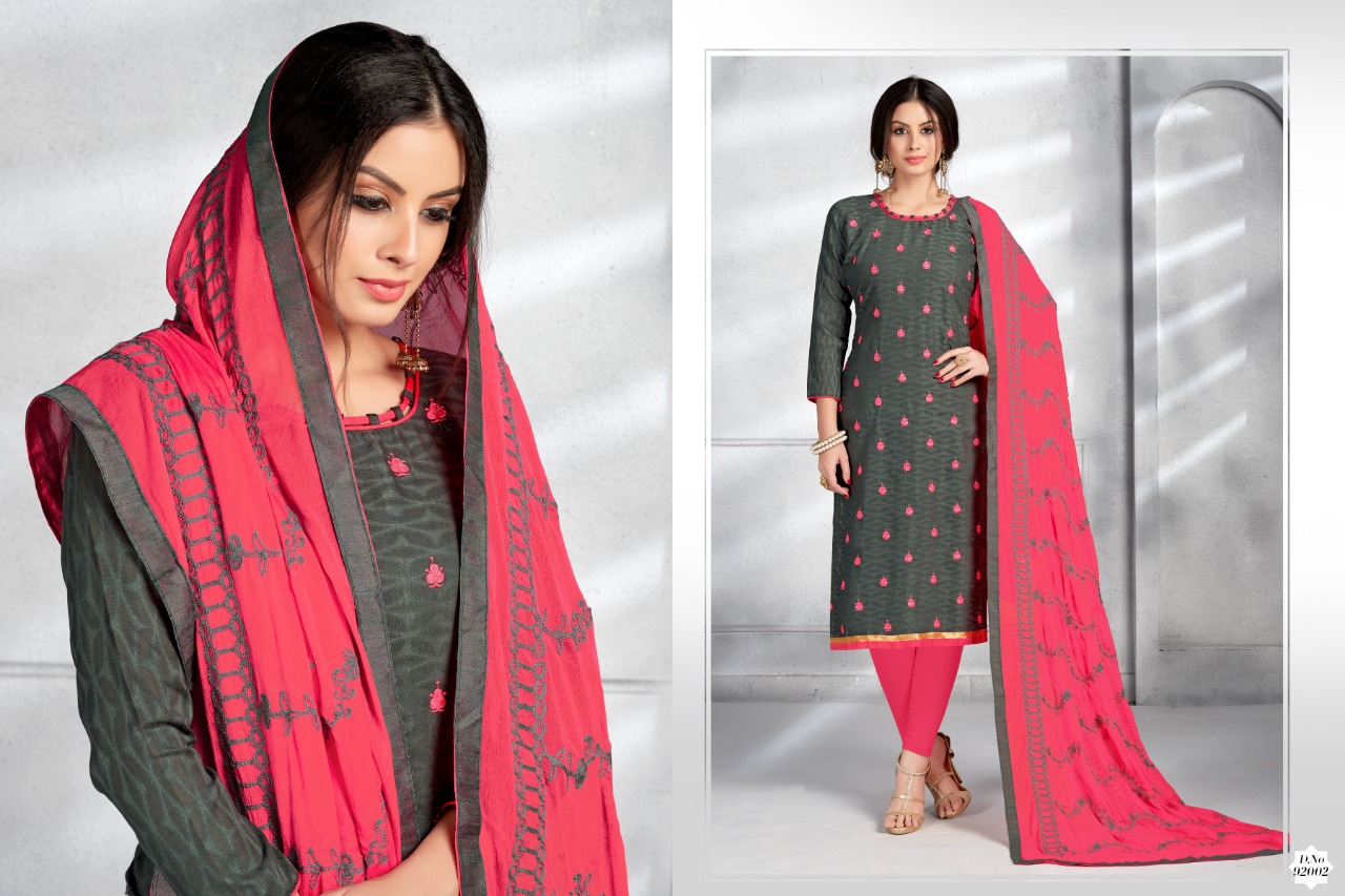 Gold Vol-92 By B.g Impex 92001 To 92012 Series Beautiful Suits Stylish Fancy Colorful Casual Wear & Ethnic Wear Collection Modal Silk & Cotton Jacquard Embroidered Dresses At Wholesale Price