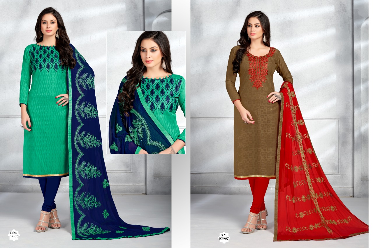 Gold Vol-92 By B.g Impex 92001 To 92012 Series Beautiful Suits Stylish Fancy Colorful Casual Wear & Ethnic Wear Collection Modal Silk & Cotton Jacquard Embroidered Dresses At Wholesale Price