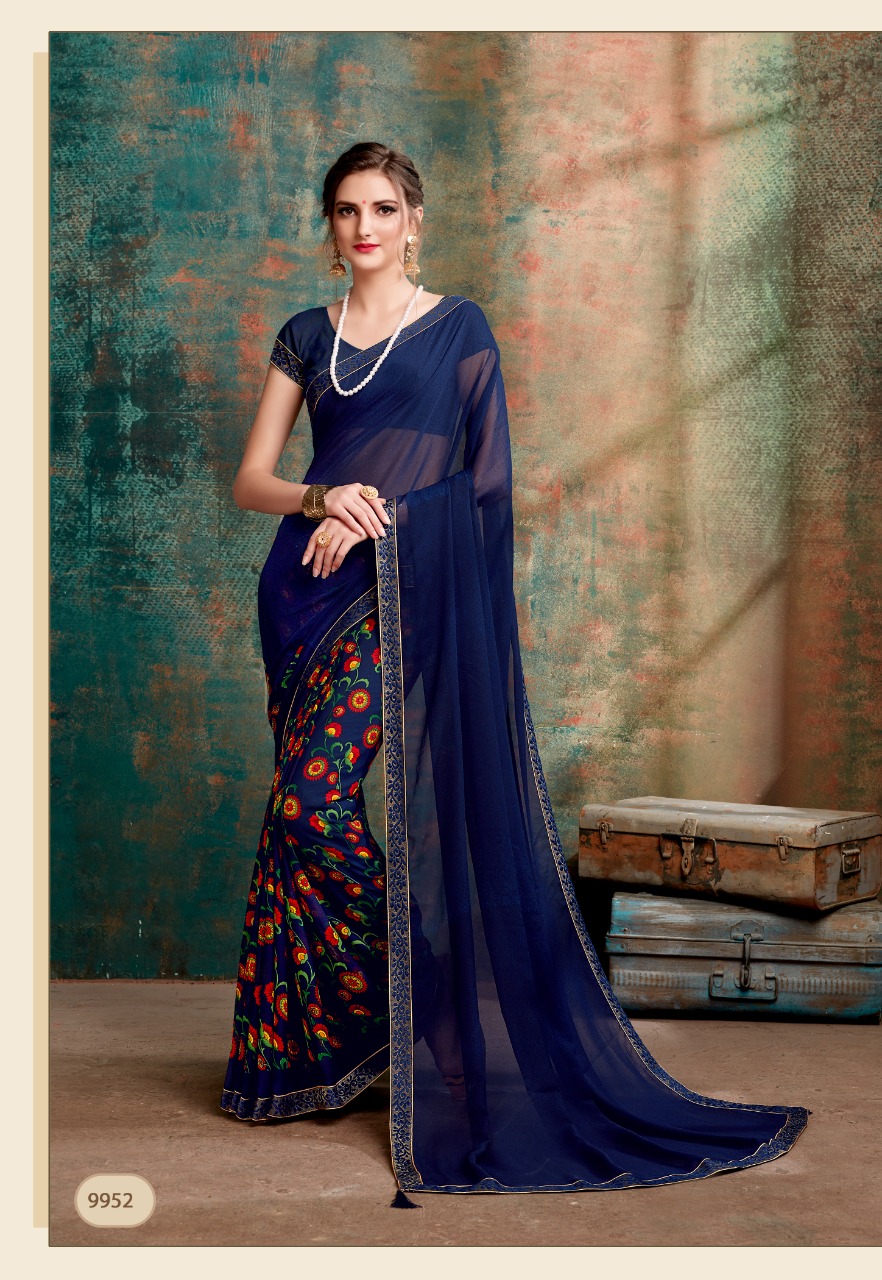 Golden Jhumke Vol-18 By Kodas 9948 To 9959 Series Indian Traditional Wear Collection Beautiful Stylish Fancy Colorful Party Wear & Occasional Wear Heavy Dani Printed Sarees At Wholesale Price