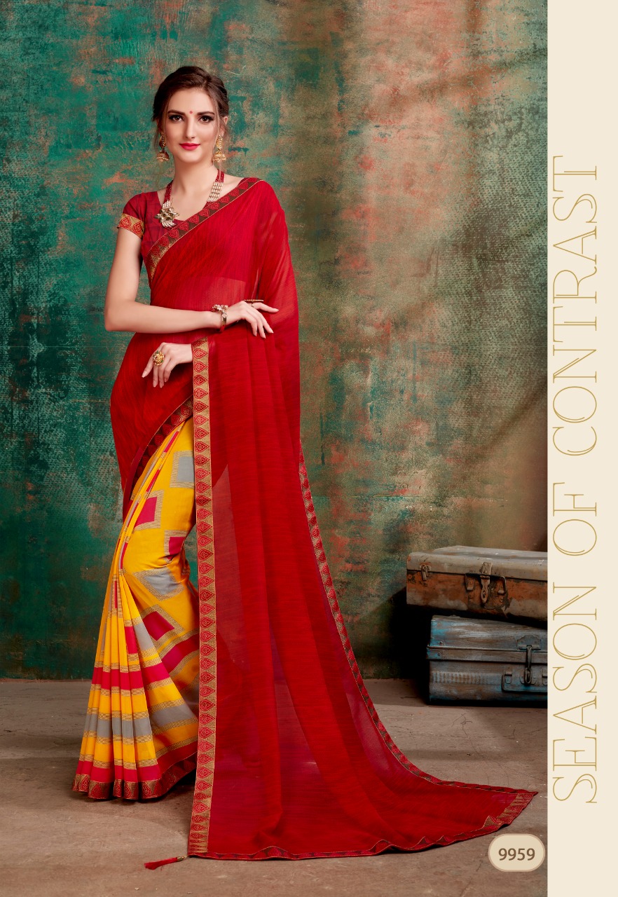 Golden Jhumke Vol-18 By Kodas 9948 To 9959 Series Indian Traditional Wear Collection Beautiful Stylish Fancy Colorful Party Wear & Occasional Wear Heavy Dani Printed Sarees At Wholesale Price