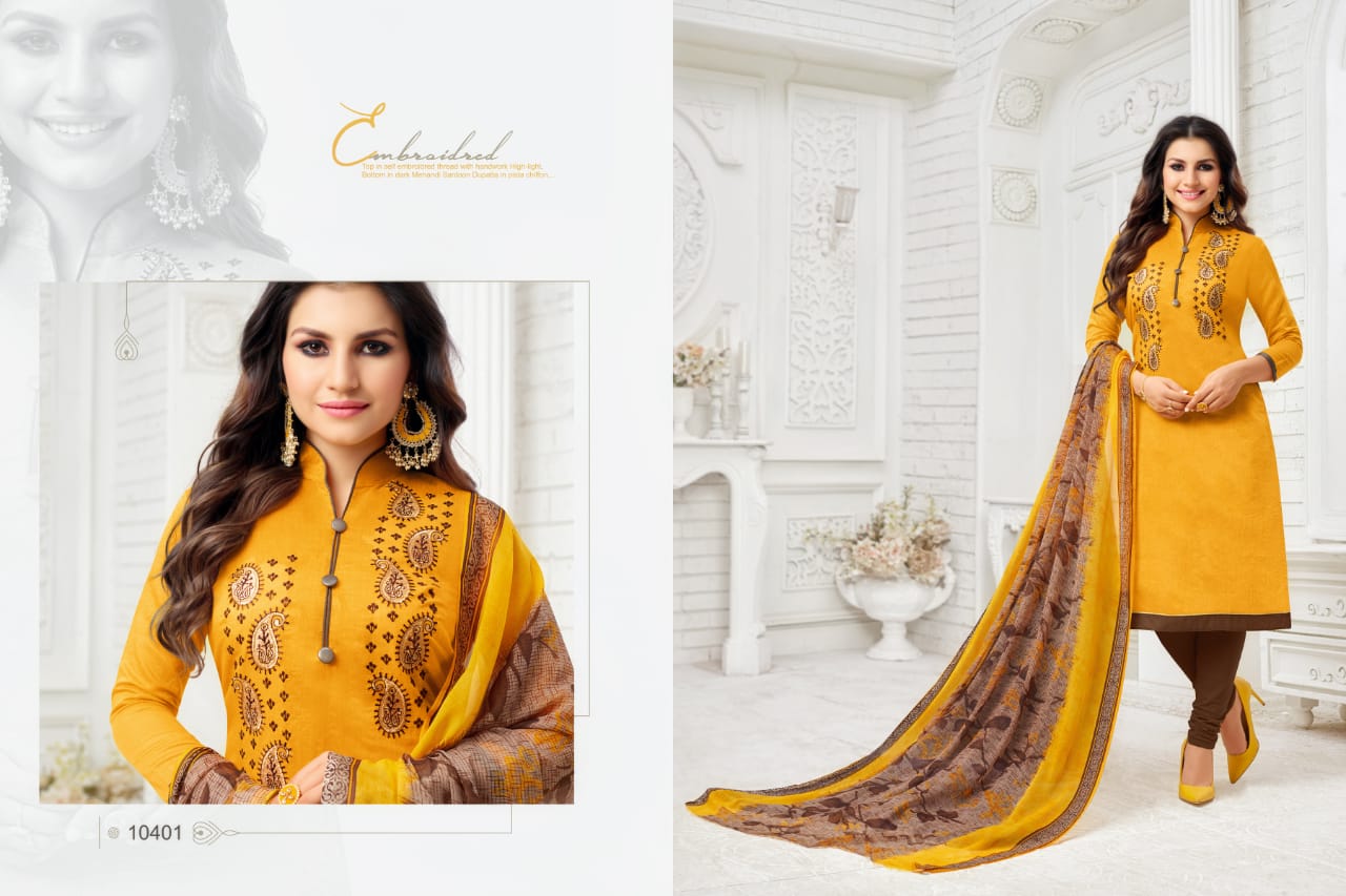 Google It Vol-5 By Rr Fashion 10401 To 10412 Series Designer Suits Colorful Stylish Fancy Beautiful Collection Casual Wear & Ethnic Wear Modal Silk With Embroidery Dresses At Wholesale Price