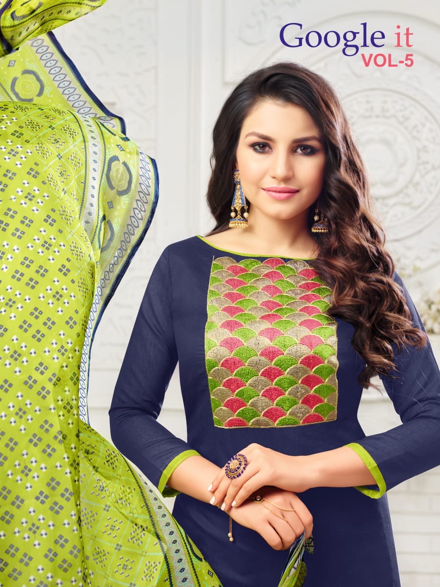 Google It Vol-5 By Rr Fashion 10401 To 10412 Series Designer Suits Colorful Stylish Fancy Beautiful Collection Casual Wear & Ethnic Wear Modal Silk With Embroidery Dresses At Wholesale Price