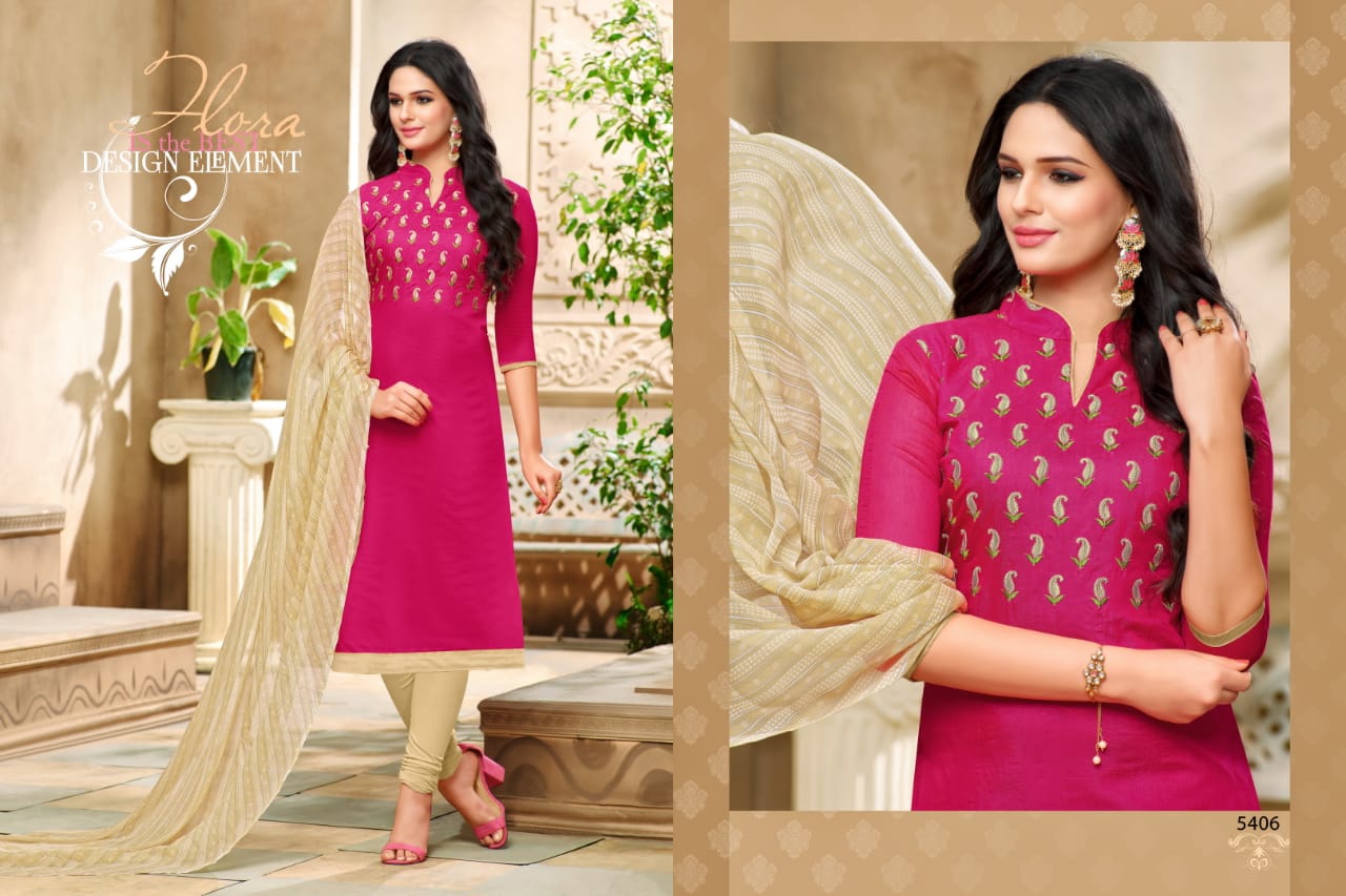 Google It By Rr Fashion 5401 To 5412 Series Beautiful Suits Stylish Fancy Colorful Casual Wear & Ethnic Wear Collection Modal Silk Embroidered Dresses At Wholesale Price