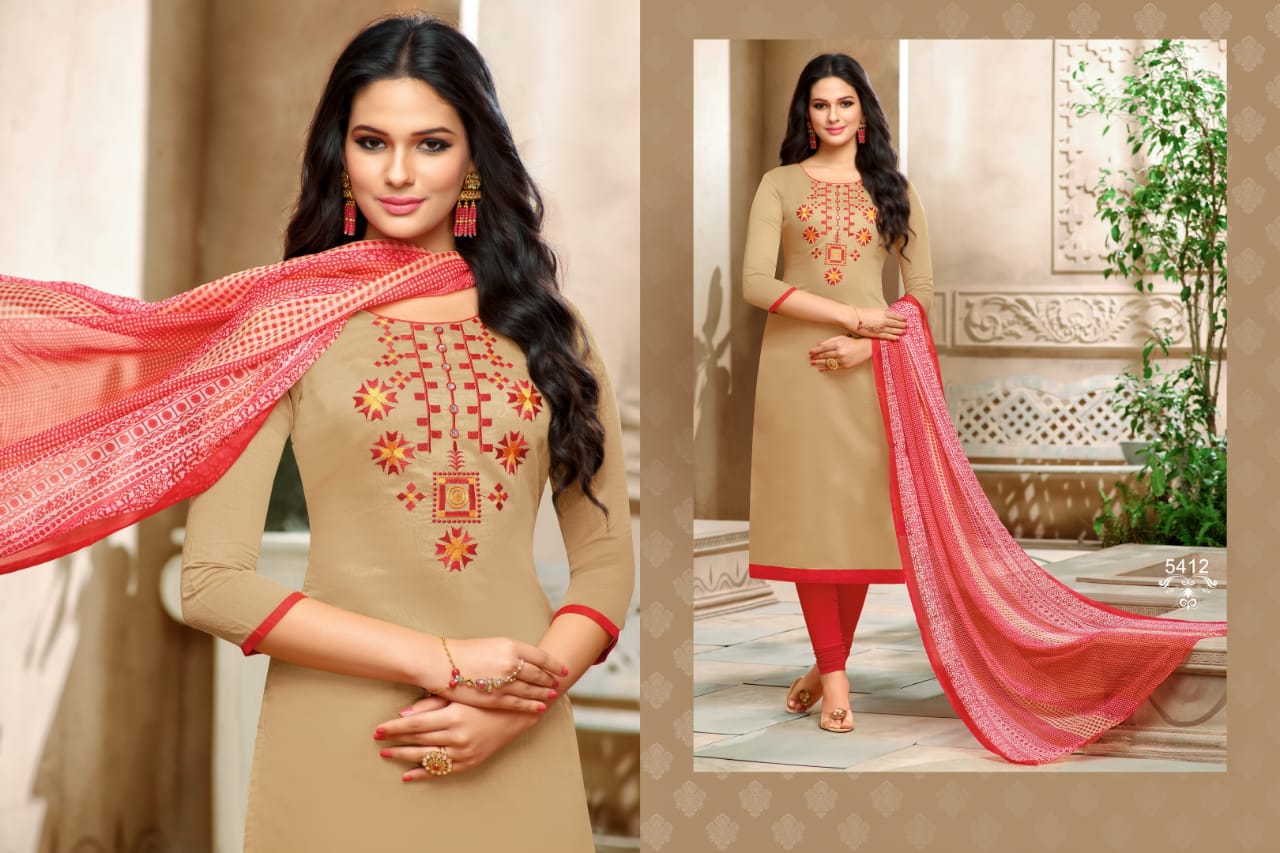 Google It By Rr Fashion 5401 To 5412 Series Beautiful Suits Stylish Fancy Colorful Casual Wear & Ethnic Wear Collection Modal Silk Embroidered Dresses At Wholesale Price
