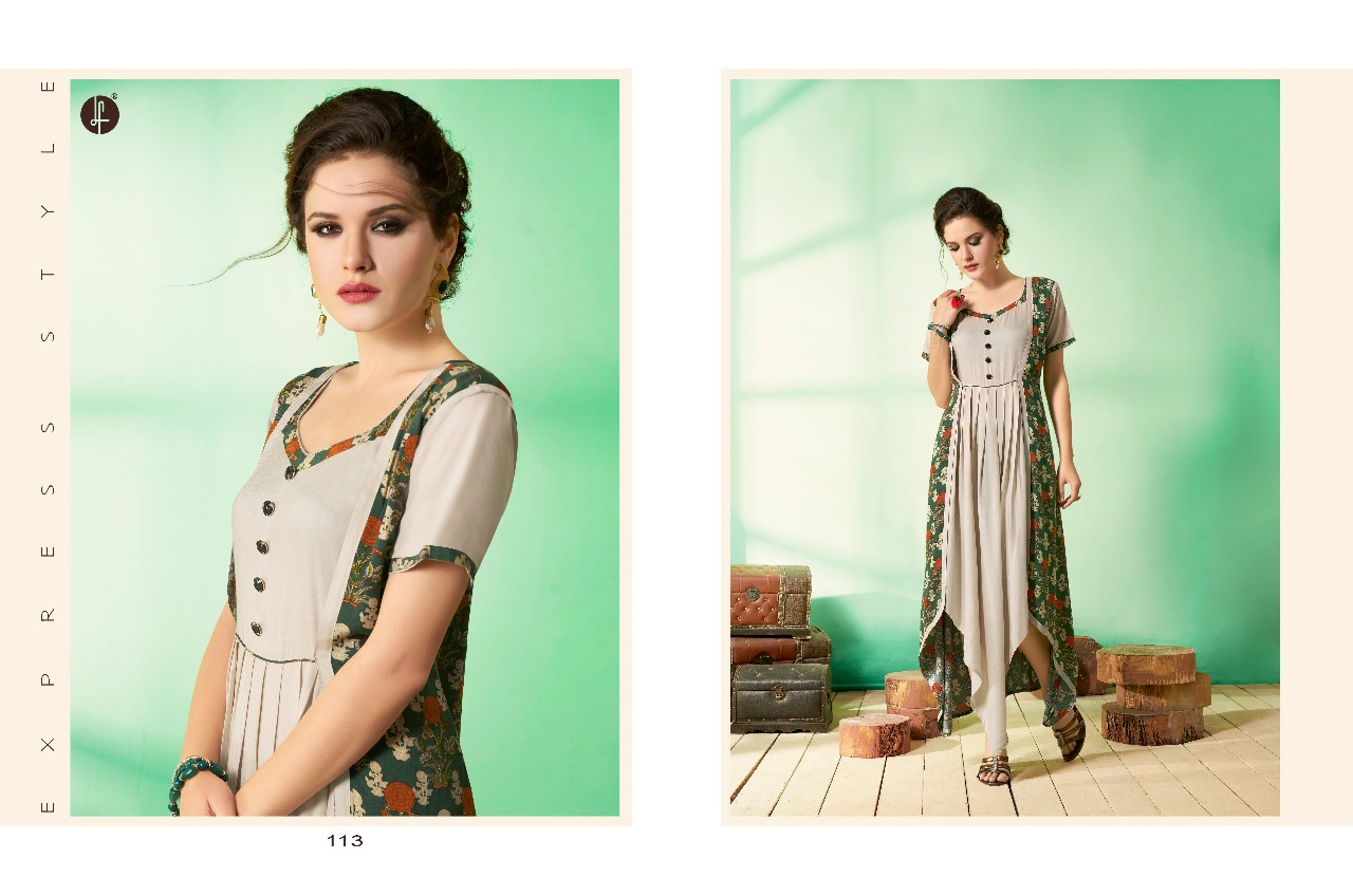 Grace Vol-2 By Leo Fashion 111 To 118 Series Stylish Colorful Fancy Beautiful Casual Wear & Ethnic Wear Collection Rayon Cotton Printed Kurtis At Wholesale Price