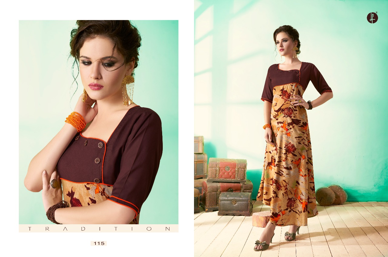 Grace Vol-2 By Leo Fashion 111 To 118 Series Stylish Colorful Fancy Beautiful Casual Wear & Ethnic Wear Collection Rayon Cotton Printed Kurtis At Wholesale Price