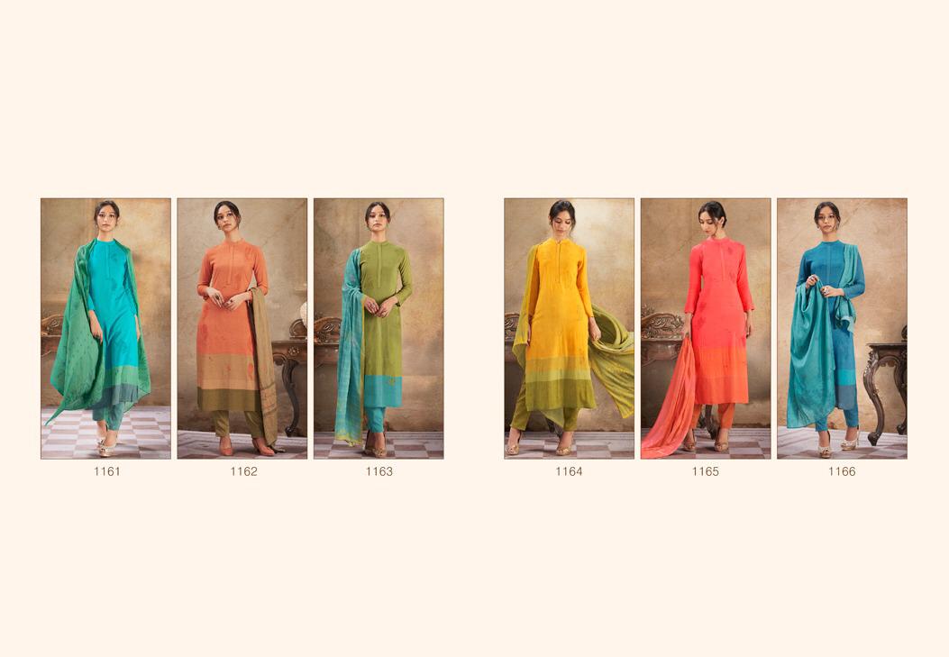 Grace By Sava 1161 To 1166 Series Suits Beautiful Stylish Fancy Colorful Party Wear & Occasional Wear Modaln Printed With Embroidery Work Dresses At Wholesale Price