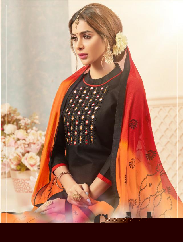 Gulabo By Raghav Royal 21001 To 21012 Series Suits Beautiful Stylish Fancy Colorful Designer Party Wear & Ethnic Wear Fancy Cotton Slub  Dresses At Wholesale Price