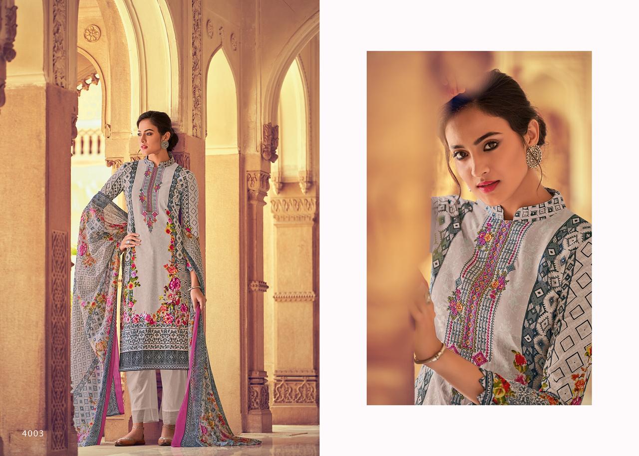 Gulbahar By House Of Lawn 4001 To 4010 Series Beautiful Suits Colorful Stylish Fancy Casual Wear & Ethnic Wear Pure Jam Satin Digital Print With Embroidery Dresses At Wholesale Price