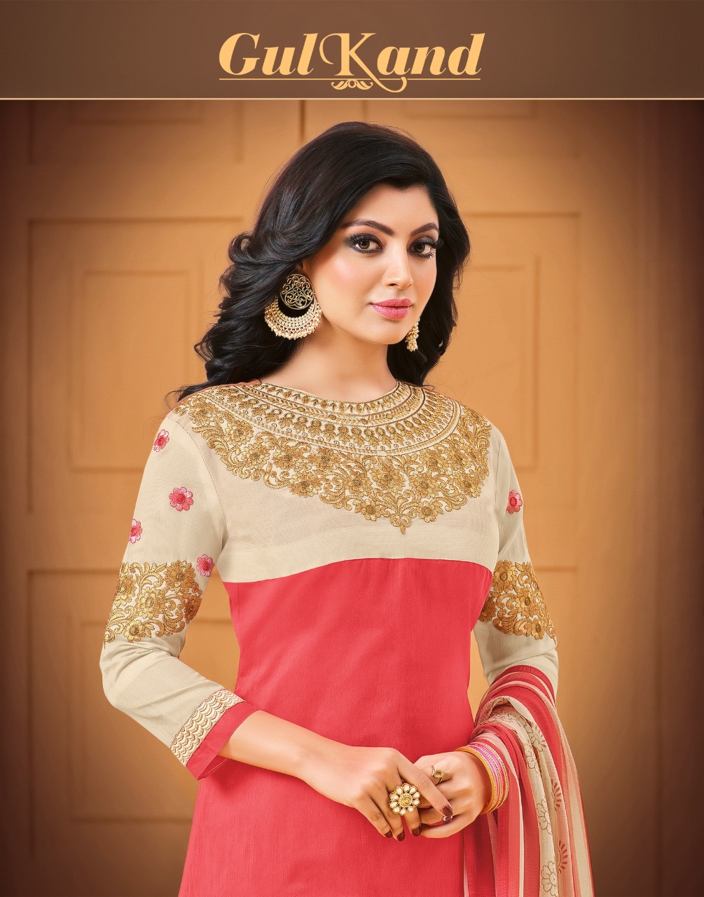 Gulkand By Ganesh Fashion 700002 To 700013 Series Beautiful Stylish Fancy Colorful Casual Wear & Ethnic Wear Chanderi Cotton Printed Dresses At Wholesale Price