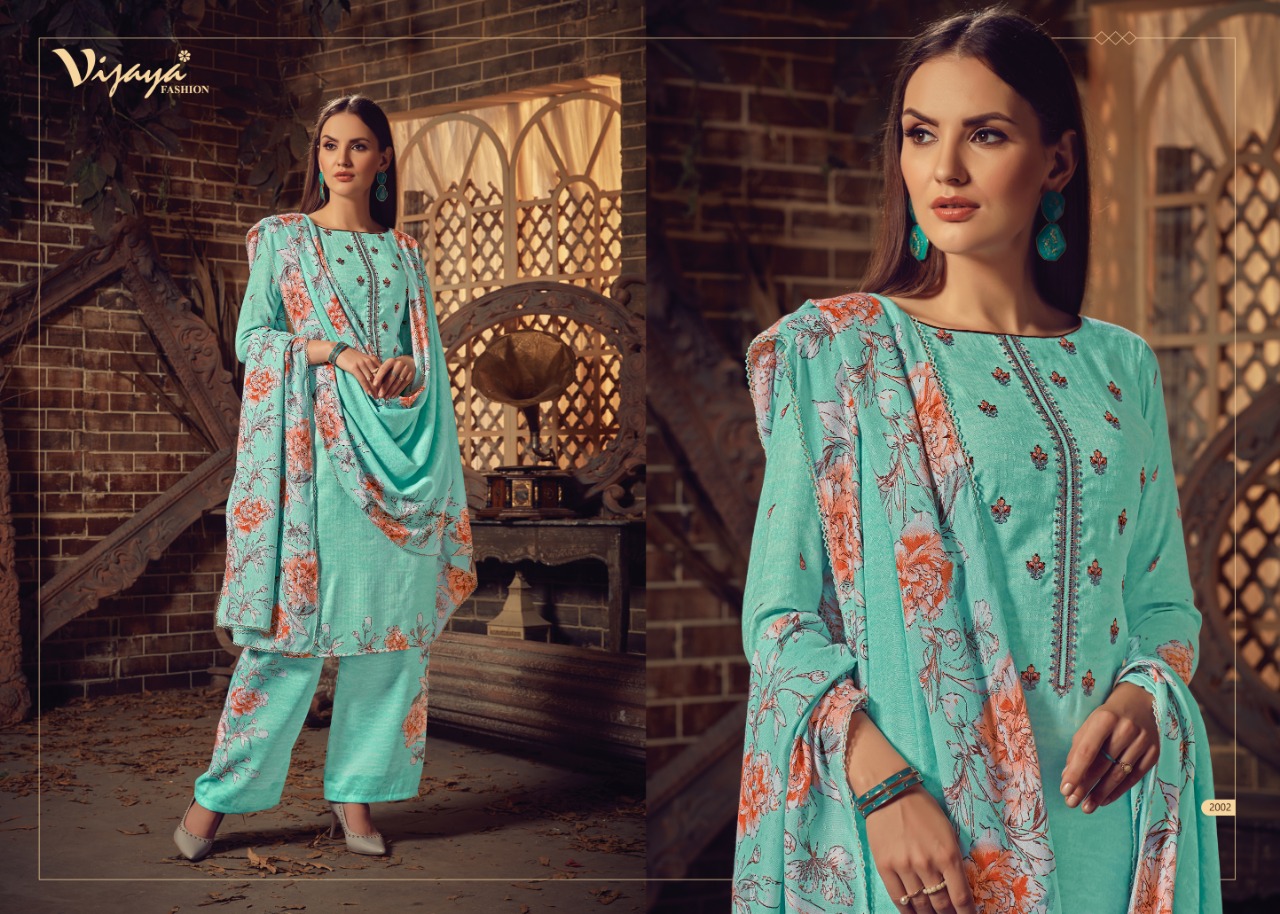 Gulsan By Vijaya Fashion 2001 To 2010 Series Designer Suits Collection Beautiful Stylish Fancy Colorful Party Wear & Occasional Wear Pashmina Embroidery Dresses At Wholesale Price