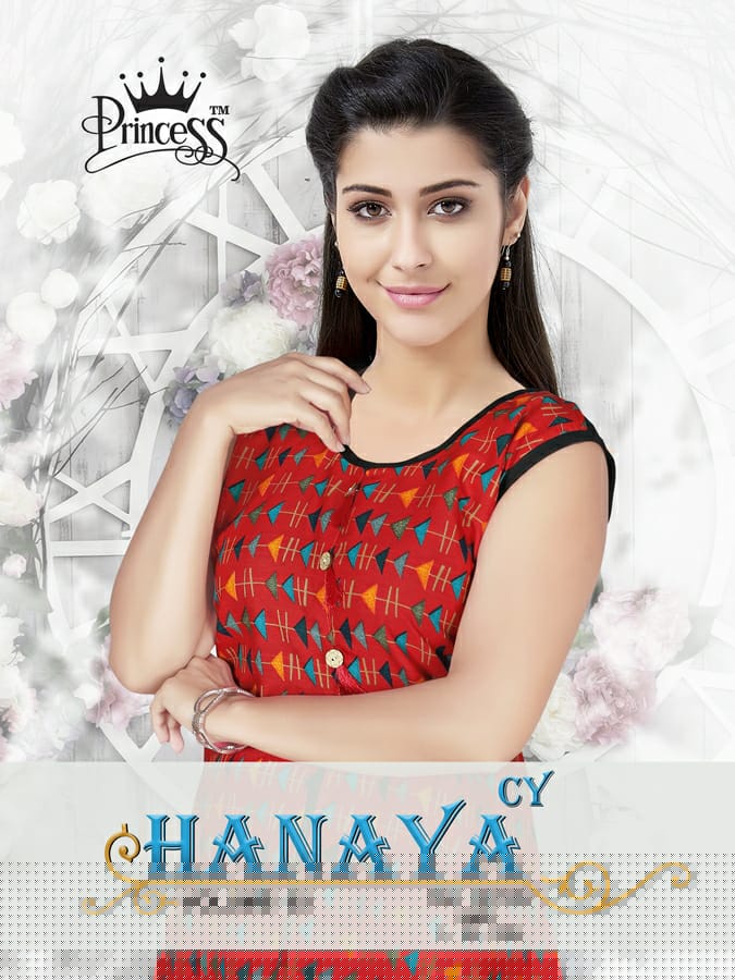 Hanaya Vol-3 By Princess 101 To 112 Series Beautiful Colorful Stylish Fancy Casual Wear & Ethnic Wear & Ready To Wear Rayon Printed Kurtis At Wholesale Price