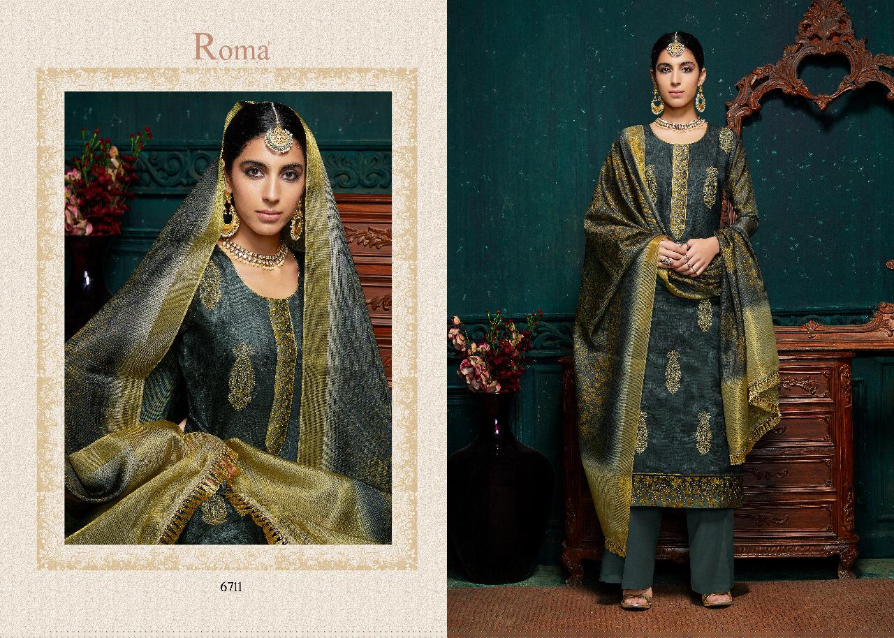 Harmony Collection By Roma Fashions 6710 To 6719 Series Beautiful Suits Stylish Fancy Colorful Party Wear & Ethnic Wear Kota Cheks Digital Printed Dresses At Wholesale Price