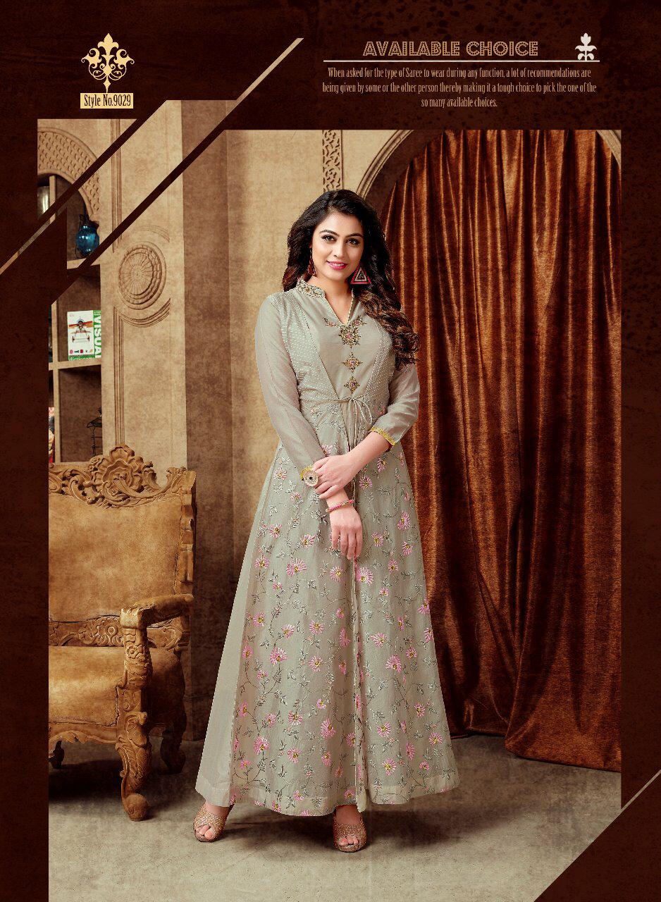Haseen Pal Vol-4 By A.f 9026 To 9030 Series Beautiful Stylish Fancy Colorful Casual Wear & Ethnic Wear Heavy Modal Print Kurtis At Wholesale Price